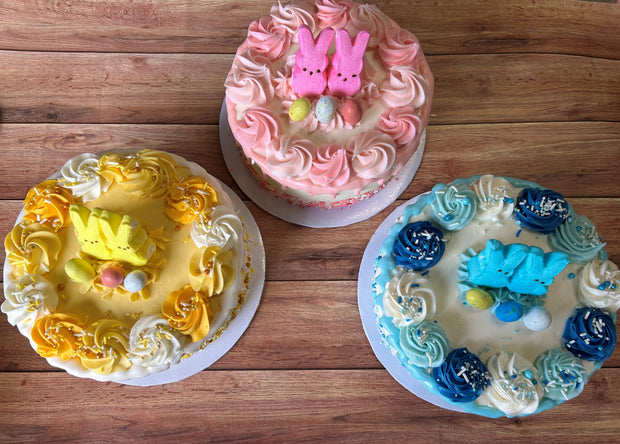 Easter Peeps Party Cake