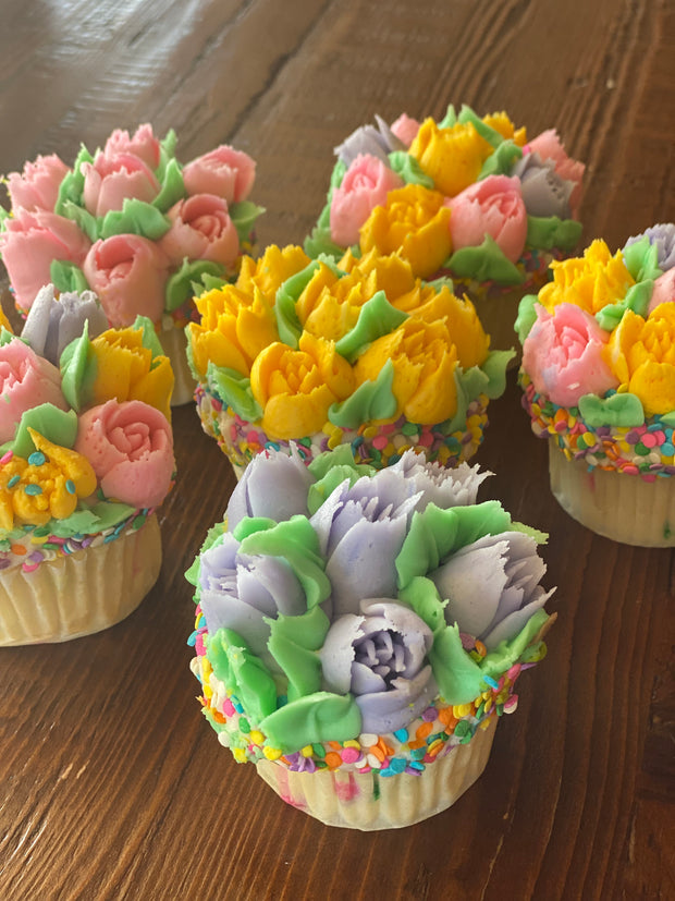 Flower  Cupcakes
