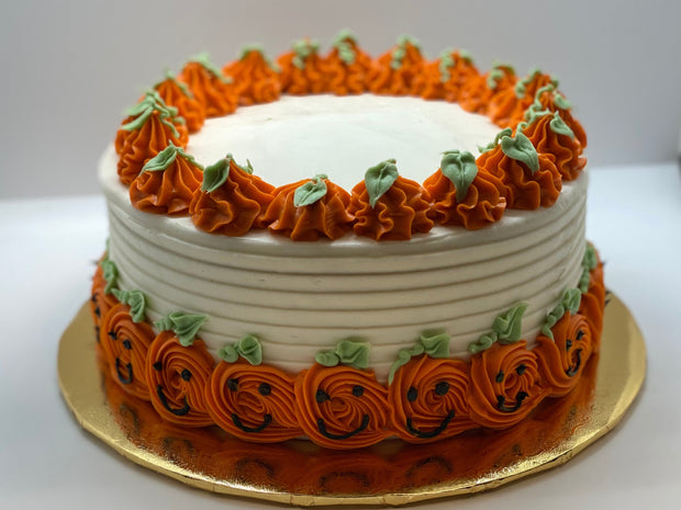 Jack o' Lantern Party Cake