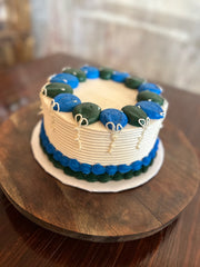 Custom Color Balloons Party Cake- P076