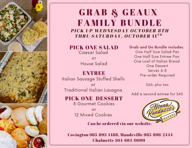 Grab and Geaux Family Bundle