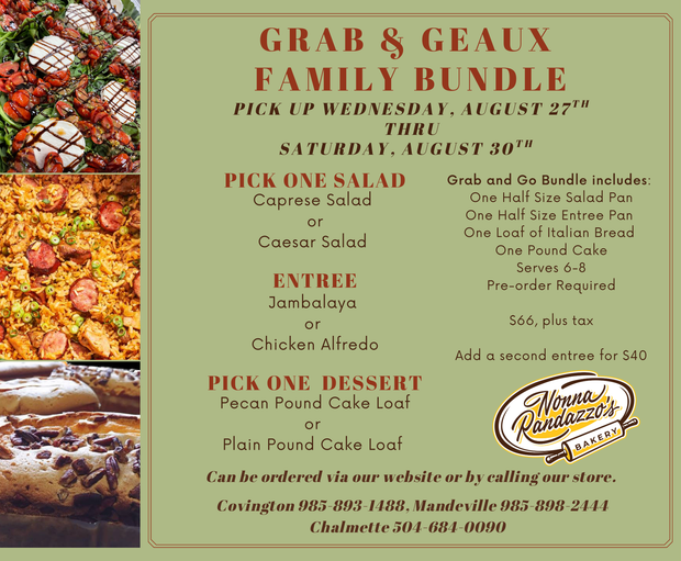 Grab and Geaux Family Bundle