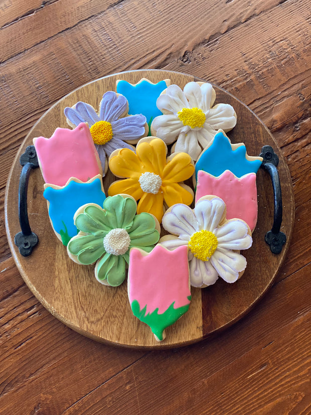 Flower Holiday Cookies