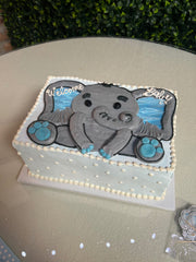 Baby Elephant Party Cake B011