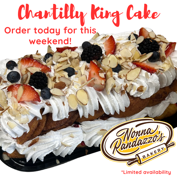 Chantilly King Cake