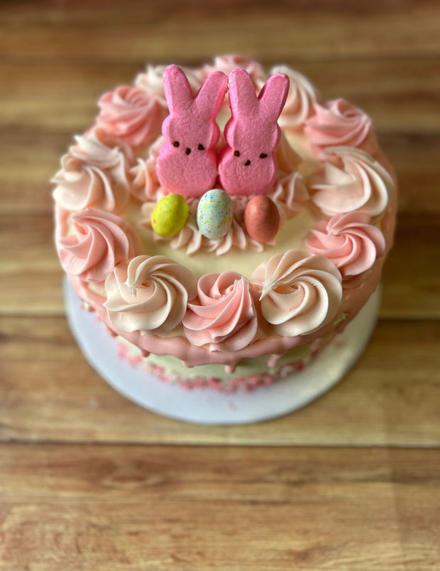 Easter Peeps Party Cake