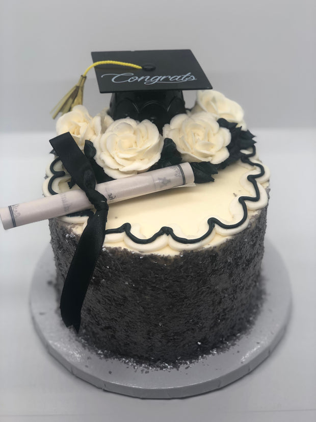 Congrats Diploma Party Cake
